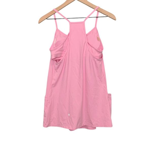New HALARA Racerback Built-in Bra Side Pocket 2-Piece Mini Slip Dress. Size XS - Picture 6 of 8